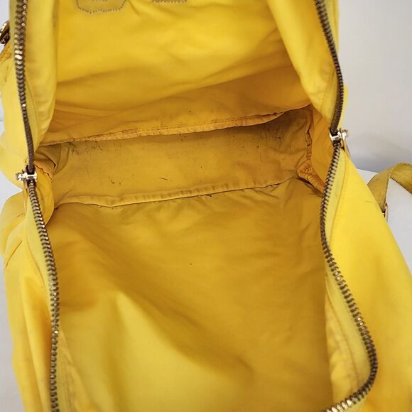 Stoney Clover Lane Bright Yellow Backpack Pineapple Llama Daisy P V S Patch - Picture 11 of 16